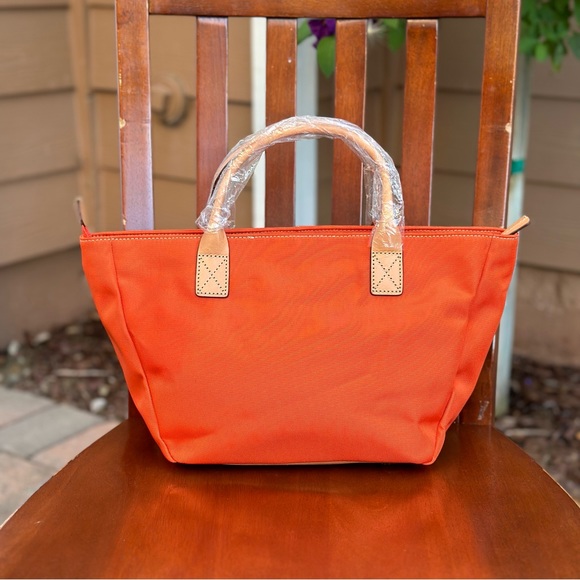 Lands’ End Nylon Orange Tote/Wallet/Pouch Bundle - NWOT - Picture 7 of 13